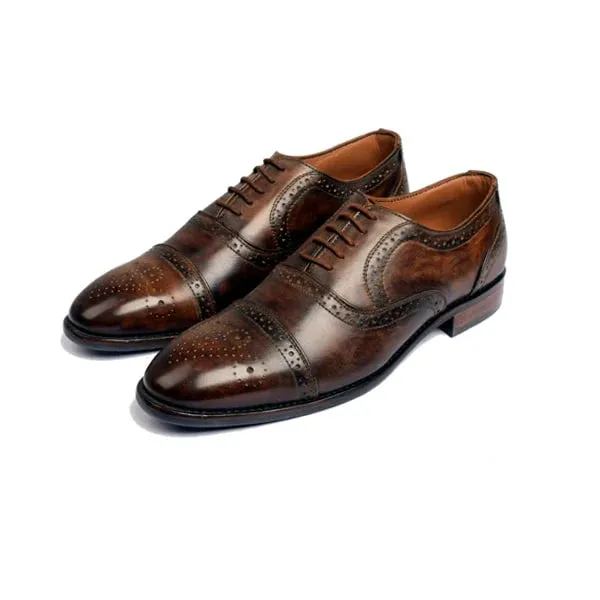 Wingtip Captoe Shoes