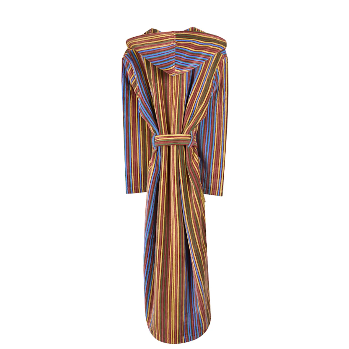 Women's Hooded Striped Robe - Savernake